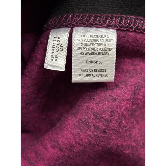 MNY Women's Full-Zip Jacket in Pink and Black - Picture 5 of 6